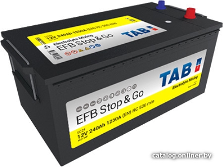 Автомобильный аккумулятор TAB EFB Stop&Go SG24 (240 А·ч)