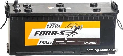Автомобильный аккумулятор Fora-S 6СТ-190(4) (190 А·ч)