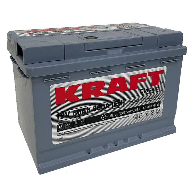 Аккумулятор KRAFT Classic 66 R+